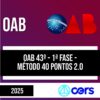 Rateio OAB 2025 - 43º Exame - 1ª Fase - CERS