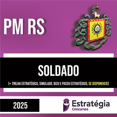Rateio PM RS 2025 - Soldado - ESTRATÉGIA