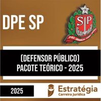 Rateio DPE SP 2025 - Defensor Público (Pacote Teórico) - ESTRATÉGIA
