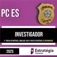 Rateio PC ES 2025 - Investigador - ESTRATÉGIA