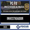 Rateio PC PA 2025 - Investigador - FOCUS