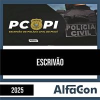 Rateio PC PI 2025 - Escrivão - ALFACON