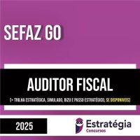 Rateio SEFAZ GO 2025 - Auditor Fiscal - ESTRATÉGIA