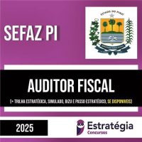 Rateio SEFAZ PI 2025 - Auditor Fiscal - ESTRATÉGIA