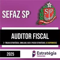 Rateio SEFAZ SP 2025 - Auditor Fiscal - ESTRATÉGIA