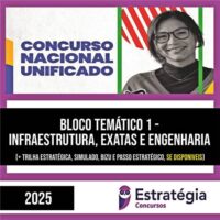 Rateio CNU 2025 – Concurso Nacional Unificado (Bloco Temático 1) – ESTRATÉGIA