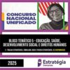 Rateio CNU 2025 - Concurso Nacional Unificado (Bloco Temático 5) - ESTRATÉGIA